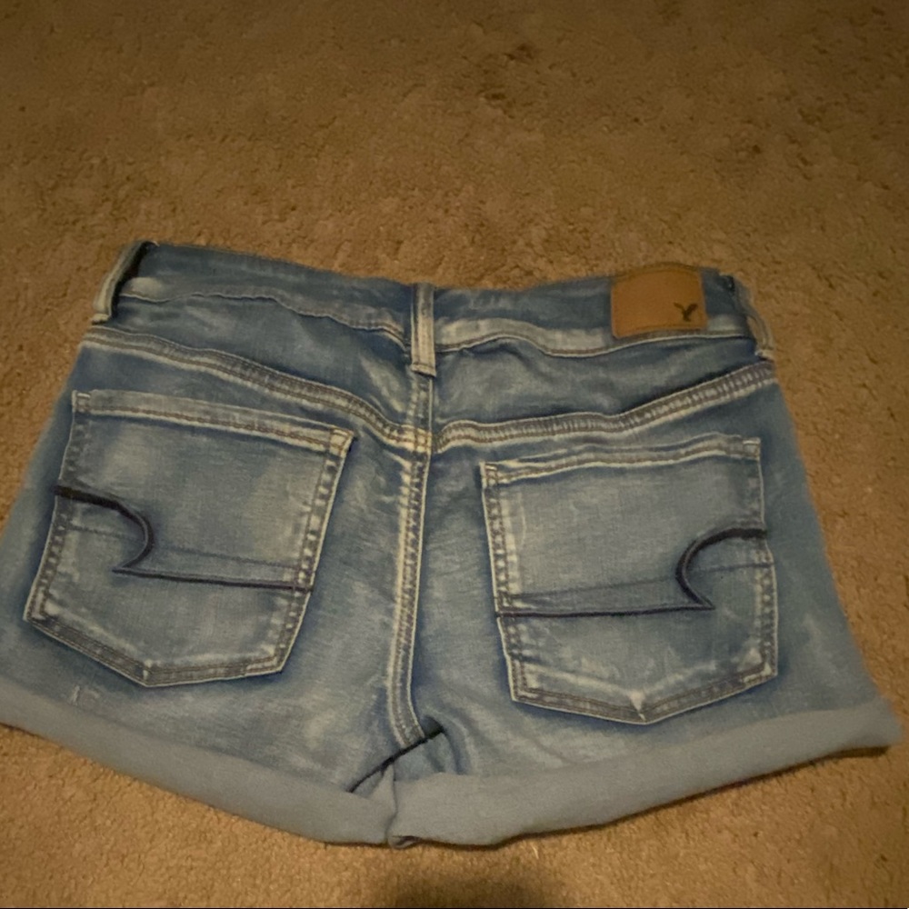 American eagle shorts they were jeans but we’re cut to be shorts size 4
